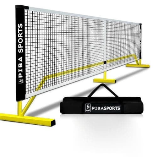 PIBA Sports Pickleball-Netz Turniergröße tragbar mit Tragetasche Outdoor